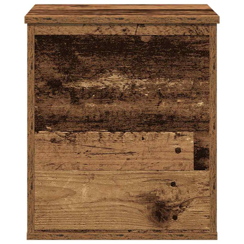 vidaXL Storage Box Old Wood 40 x 42 x 46 cm Engineered Wood