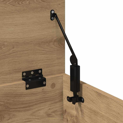 vidaXL Storage Box Artisan Oak 30 x 35 x 35 cm Engineered Wood