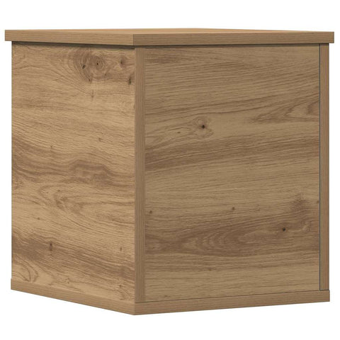 vidaXL Storage Box Artisan Oak 30 x 35 x 35 cm Engineered Wood