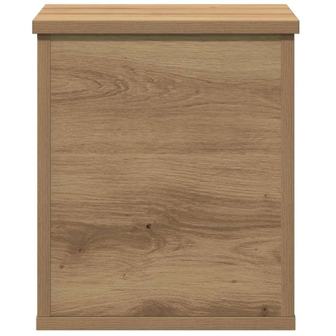 vidaXL Storage Box Artisan Oak 30 x 35 x 35 cm Engineered Wood