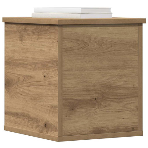 vidaXL Storage Box Artisan Oak 30 x 35 x 35 cm Engineered Wood