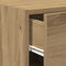 vidaXL Sideboard Artisan Oak 30x42,5x93 cm Engineered Wood