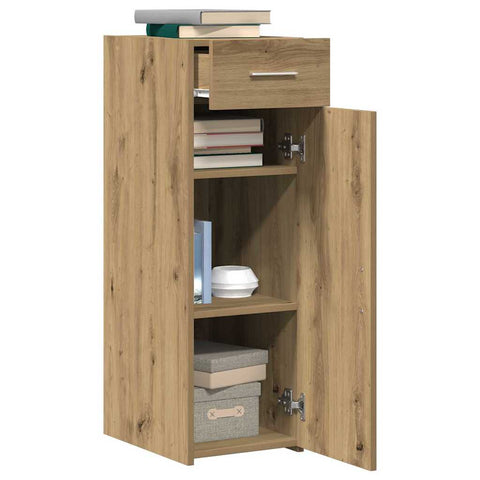 vidaXL Sideboard Artisan Oak 30x42,5x93 cm Engineered Wood
