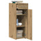 vidaXL Sideboard Artisan Oak 30x42,5x93 cm Engineered Wood