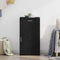 vidaXL Sideboard Black Oak 30x42,5x93 cm Engineered Wood