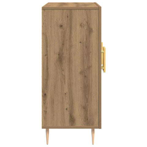 vidaXL Sideboard Artisan oak 90 x 34 x 80 cm Engineered wood