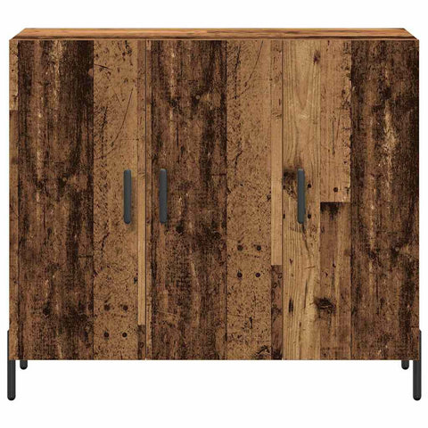 vidaXL Sideboard Old wood 90 x 34 x 80 cm Engineered wood