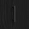 vidaXL Black Oak Sideboard 90x34x80 cm Made of Engineered Wood