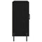 vidaXL Black Oak Sideboard 90x34x80 cm Made of Engineered Wood