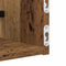 vidaXL Wall Shelf 2 pcs Old wood 60 x 16 x 14 cm Engineered Wood
