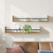 vidaXL Wall Shelf 2 pcs Artisan oak 80 x 16 x 14 cm Engineered Wood
