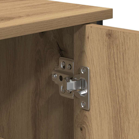 vidaXL Sideboard Artisan Oak 100x35x75 cm Engineered Wood