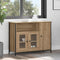 vidaXL Sideboard Artisan Oak 100x35x75 cm Engineered Wood