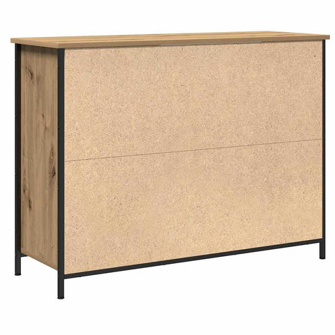 vidaXL Sideboard Artisan Oak 100x35x75 cm Engineered Wood