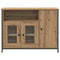 vidaXL Sideboard Artisan Oak 100x35x75 cm Engineered Wood