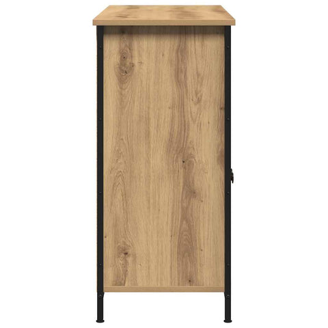 vidaXL Sideboard Artisan Oak 100x35x75 cm Engineered Wood
