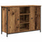 vidaXL Sideboard Old Wood 100x35x70 cm Engineered Wood and Steel