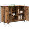 vidaXL Sideboard Old Wood 100x35x70 cm Engineered Wood and Steel