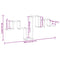 vidaXL Wall Shelf Old Wood 104,5x10x43 cm Engineered Wood