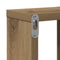 vidaXL Wall Shelf Artisan Oak 104,5x10x43 cm Engineered Wood