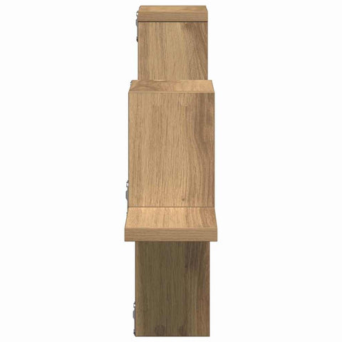 vidaXL Wall Shelf Artisan Oak 104,5x10x43 cm Engineered Wood