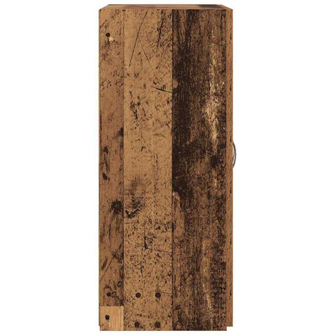 vidaXL Office Cabinet Old Wood 60 x 32 x 77.5 cm - Engineered Wood