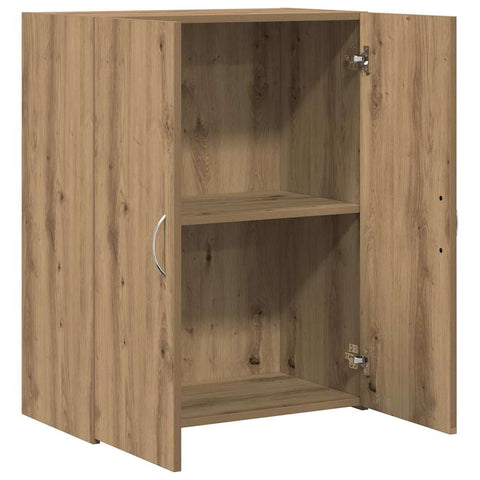 vidaXL Office Cabinet - Artisan Oak - 60 x 32 x 77.5 cm - Engineered Wood
