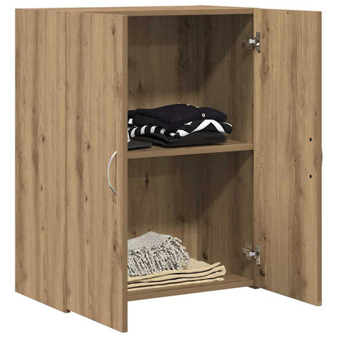 vidaXL Office Cabinet - Artisan Oak - 60 x 32 x 77.5 cm - Engineered Wood