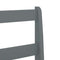 vidaXL 5 Piece Dining Set Panama Grey Solid Wood Pine
