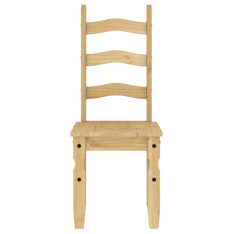 vidaXL 3 Piece Dining Set Panama Solid Wood Pine