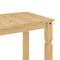 vidaXL 3 Piece Dining Set Panama Solid Wood Pine