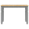 vidaXL 5 Piece Dining Set Panama Grey Solid Wood Pine