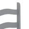 vidaXL 5 Piece Dining Set Panama Grey Solid Wood Pine