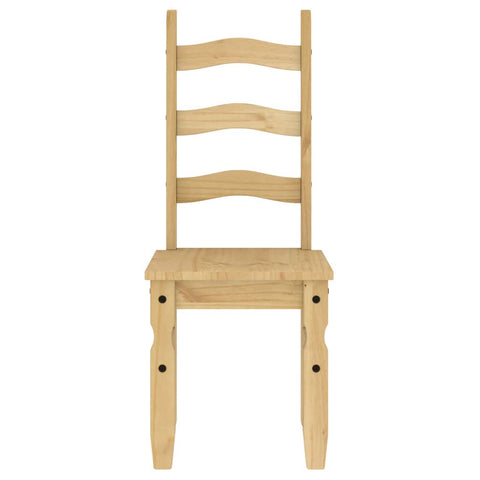 vidaXL 3 Piece Dining Set Panama Solid Wood Pine