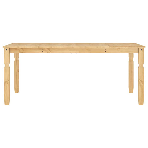 vidaXL 3 Piece Dining Set Panama Solid Wood Pine