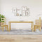 vidaXL 3 Piece Dining Set Panama Solid Wood Pine