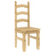 vidaXL 5 Piece Dining Set Panama Solid Wood Pine