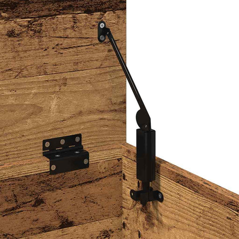 vidaXL Storage Box Old Wood 60 x 35 x 35 cm Engineered Wood