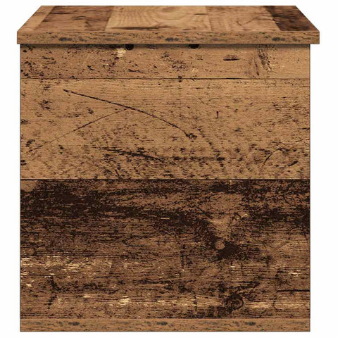 vidaXL Storage Box Old Wood 60 x 35 x 35 cm Engineered Wood