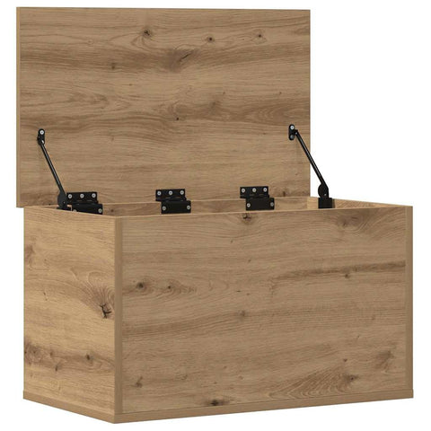 vidaXL Storage Box Artisan Oak 60 x 35 x 35 cm Engineered Wood