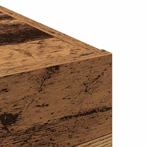 vidaXL Sideboard Old wood 30 x 42.5 x 93 cm Engineered wood