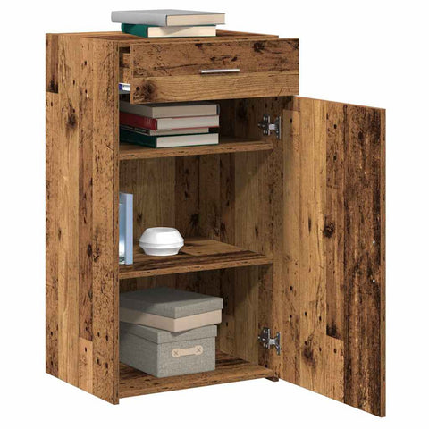vidaXL Sideboard Old Wood 30x42,5x93 cm Engineered Wood