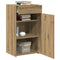 vidaXL Sideboard Artisan Oak 30x42,5x93 cm Engineered Wood