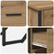 vidaXL Sideboard Artisan Oak 97x32.5x74.5 cm Engineered Wood