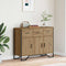 vidaXL Sideboard Artisan Oak 97x32.5x74.5 cm Engineered Wood