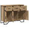 vidaXL Sideboard Artisan Oak 97x32.5x74.5 cm Engineered Wood
