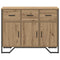 vidaXL Sideboard Artisan Oak 97x32.5x74.5 cm Engineered Wood
