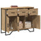 vidaXL Sideboard Artisan Oak 97x32.5x74.5 cm Engineered Wood
