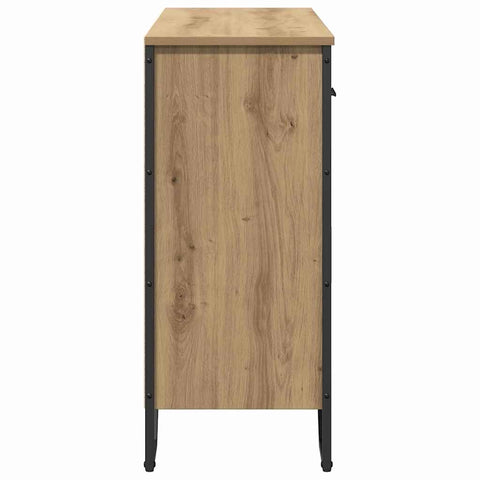 vidaXL Sideboard Artisan Oak 97x32.5x74.5 cm Engineered Wood