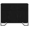 vidaXL Sideboard Black Oak 97 x 32.5 x 74.5 cm Engineered wood